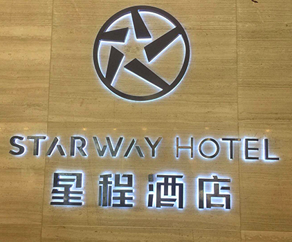 精品不锈钢背光字