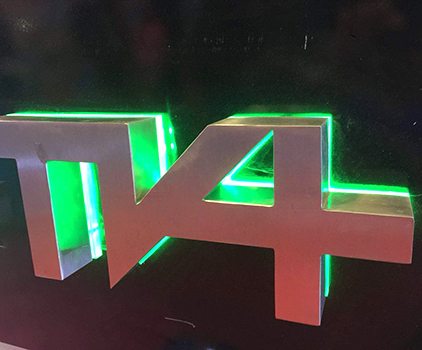 精品不锈钢背光字