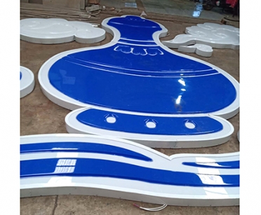 发光字从不同材质上分为的四大类